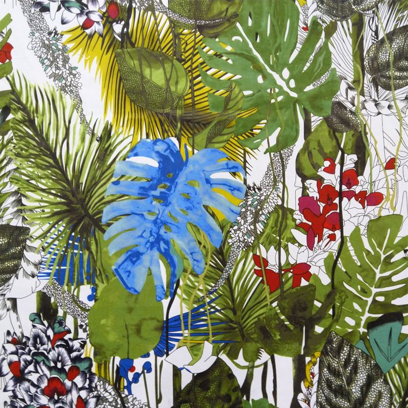 Digital Print Multi color Tropical Plant Velvet Chair Upholstery Sofa Fabric Decorative Armchair Flower Cushion cover Cloth 140cm width
Digital Print Multi color Tropical Plant Velvet Chair Upholstery Sofa Fabric Decorative Armchair Flower Cushion cover Cloth 140cm width
