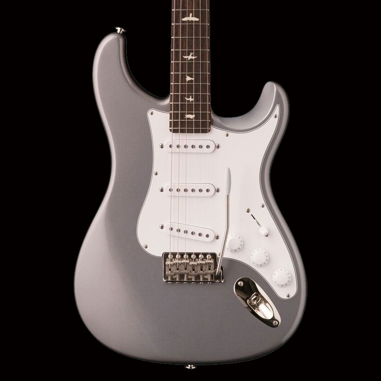 Custom Shop John Mayer Sliver Tungsten Electric Guitar Black Neck Plate, White Pearl Bird Inlay, Tremolo Bridge
Custom Shop John Mayer Sliver Tungsten Electric Guitar Black Neck Plate, White Pearl Bird Inlay, Tremolo Bridge