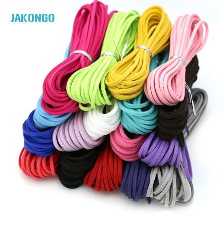 JAKONGO Flat Faux Suede Korean Velvet Leather Cord DIY Rope Thread Jewelry Making Decorative Handicrafts Accessories 3mm
JAKONGO Flat Faux Suede Korean Velvet Leather Cord DIY Rope Thread Jewelry Making Decorative Handicrafts Accessories 3mm