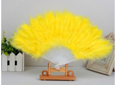 Beautiful feather fan dance props Wedding Party Hand Fancy Dress Costume Event Party Supplies 8pcs wholesale
