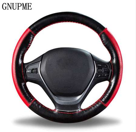 DIY Braid on the Steering Wheel Soft Genuine Leather Steering Wheel Cover 38cm Universal Steering Covers With Needle and Thread
DIY Braid on the Steering Wheel Soft Genuine Leather Steering Wheel Cover 38cm Universal Steering Covers With Needle and Thread