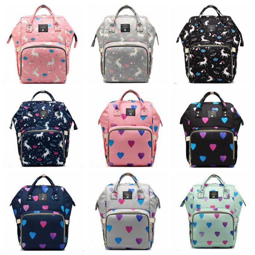 Unicorn Mommy Diaper Bags Brand Designer Nappies Maternity Backpacks Outdoor Travel Handbags Fashion Print Large Storage Bag Organizer LD43
Unicorn Mommy Diaper Bags Brand Designer Nappies Maternity Backpacks Outdoor Travel Handbags Fashion Print Large Storage Bag Organizer LD43