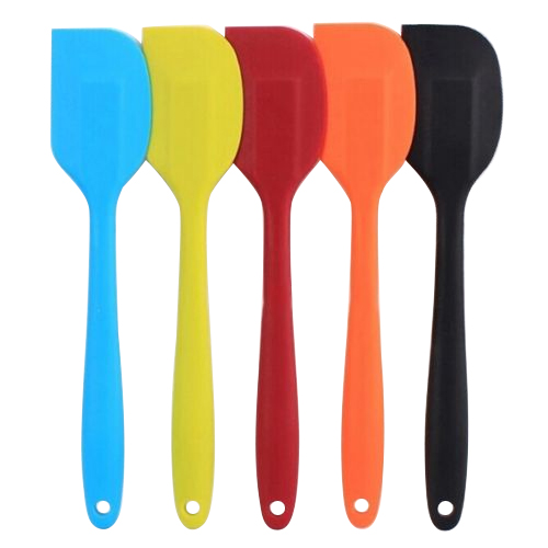 Kitchen Silicone Cream Butter Cake Spatula Bakery Bar Mixing Batter Scraper Baking Tool Kitchenware