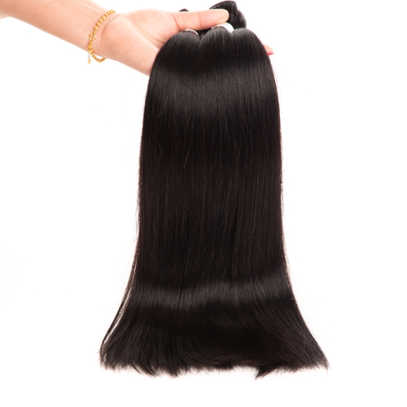 Indian 100% Virgin Human Hair Extensions 4 Pieces/lot Long Inch 30-38inch Body Wave Straight Wholesale Four Bundles