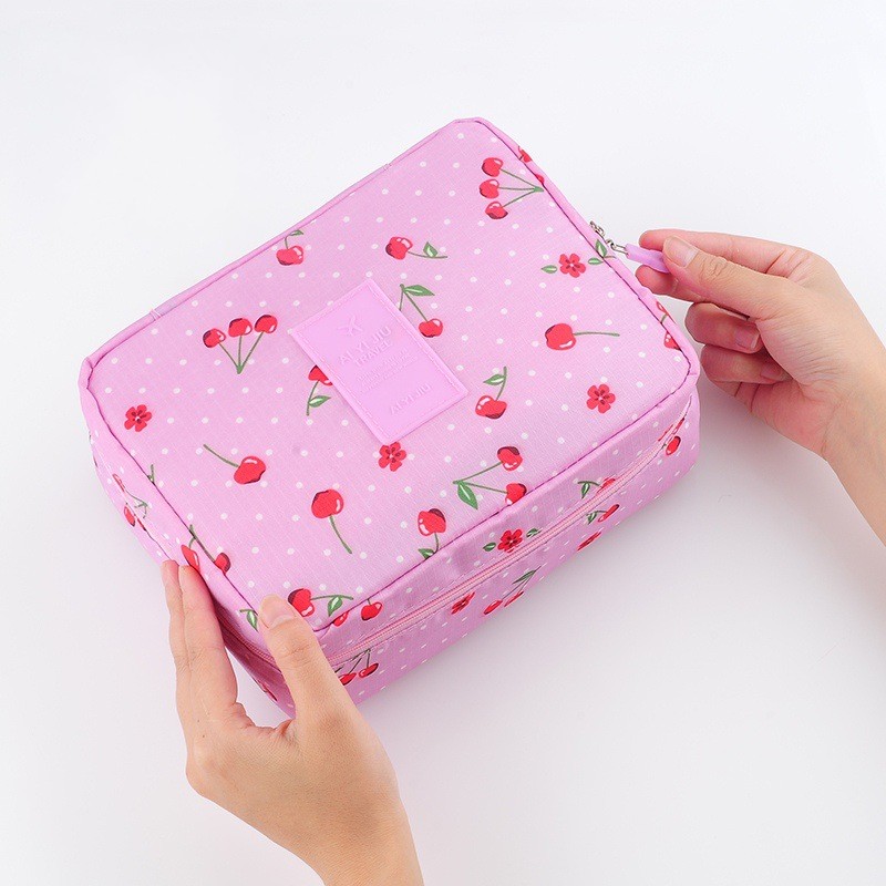 Women Cosmetic Multifunction Organizer Waterproof Portable Makeup Bag Travel Necessity Beauty Case Wash Pouch