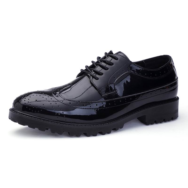 Men Formal Shoes Black Round Toe Leisure PU Leather Brogue Shoes Fashion Business Office Dress Shoes For Man Plus Size 47 New Arrival LPQ253, Black/grey
Men Formal Shoes Black Round Toe Leisure PU Leather Brogue Shoes Fashion Business Office Dress Shoes For Man Plus Size 47 New Arrival LPQ253, Black/grey