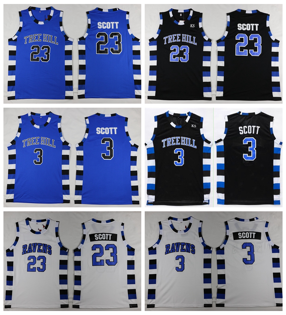 Mens One Tree Hill RAVENS 23 Nathan Scott 3 Lucas Scott Basketball Jerseys Movie Stitched Shirts Black White Blue -XXL, White3
Mens One Tree Hill RAVENS 23 Nathan Scott 3 Lucas Scott Basketball Jerseys Movie Stitched Shirts Black White Blue -XXL, White3