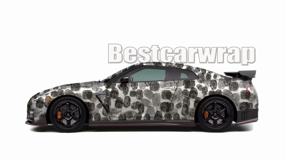unique style camo Camouflage Vinyl car wrap covering with air bubble free For Auto motor boat covering grahics sticker foil 1.52x30m 5x98ft