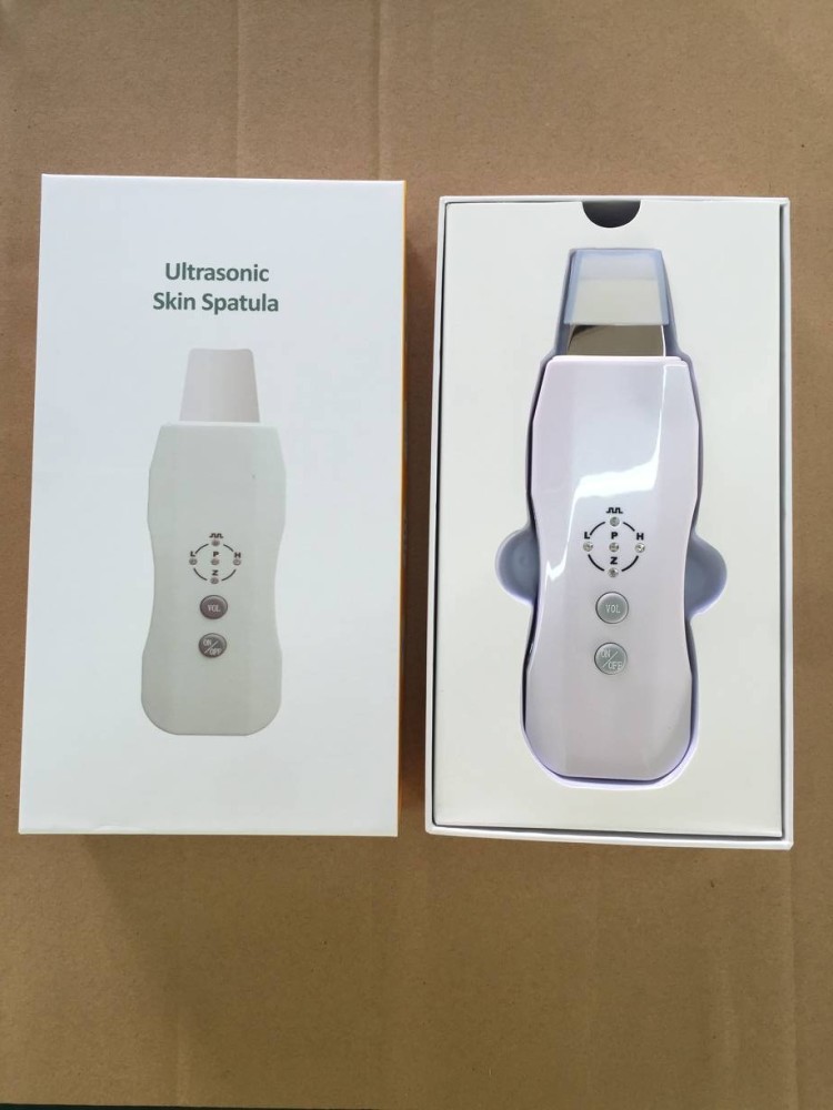 SC001 rechargeable Ultrasonic Skin Scrubber Deep Cleansing Whitening Lead-in Nutrition Remove Acne Corneum Machine