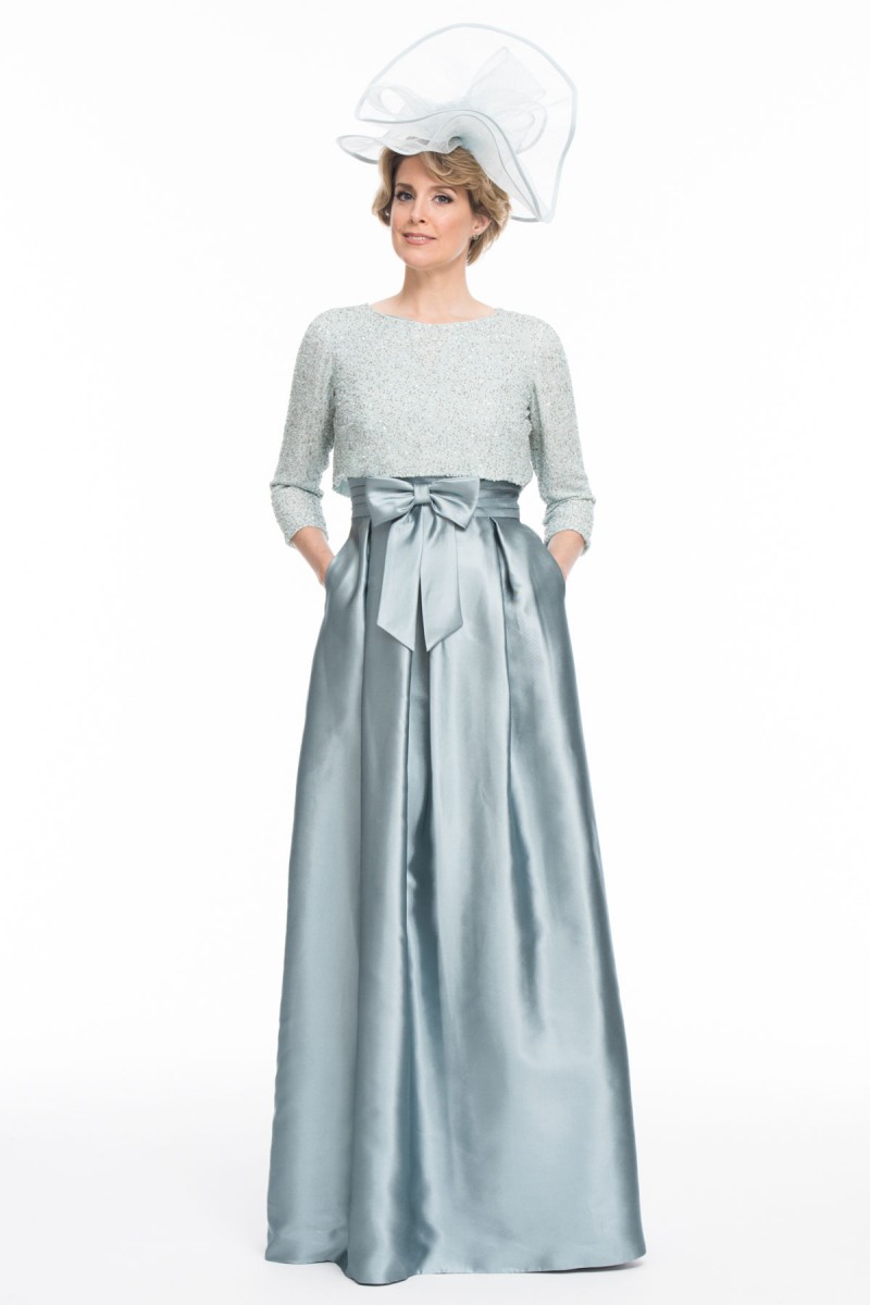 Cheap Long With Jacket Mother of the Bride Dresses Sleeveless Waist Bow Design Plus Size Prom Dress Wedding Guest Dresses