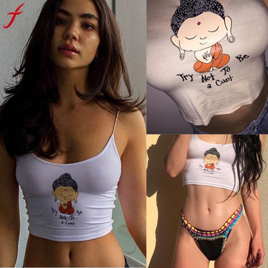 Women T shirt 2017 Crop Tops Cunt Camis Tank Tops Sexy Sleeveless cropped for women white crop top Ladies Camisole debardeur
Women T shirt 2017 Crop Tops Cunt Camis Tank Tops Sexy Sleeveless cropped for women white crop top Ladies Camisole debardeur