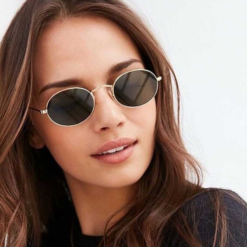 small oval Luxury sunglasses women retro red eyewear vintage glasses gold metal frame mirror points round rose gold sun glasses female
small oval Luxury sunglasses women retro red eyewear vintage glasses gold metal frame mirror points round rose gold sun glasses female