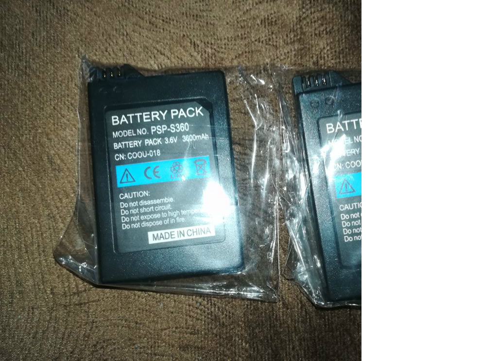 Battery for Sony PSP2000 PSP3000 PSP 2000 PSP 3000 Gamepad PlayStation Portable Controller 3600mAh New Replacment Batteries
Battery for Sony PSP2000 PSP3000 PSP 2000 PSP 3000 Gamepad PlayStation Portable Controller 3600mAh New Replacment Batteries