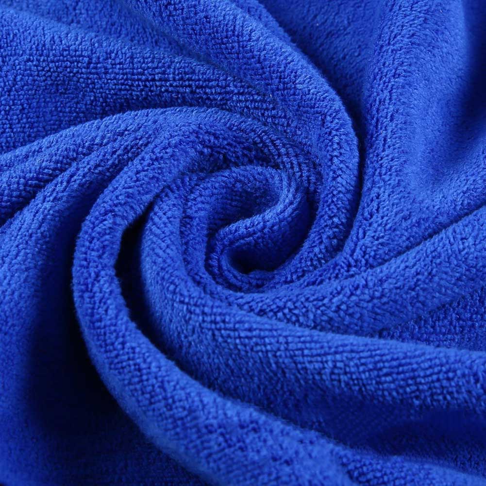 Microfiber Towel Dog Cat Bath Robe Quick Drying Animal Grooming Blanket Cloth XH8Z