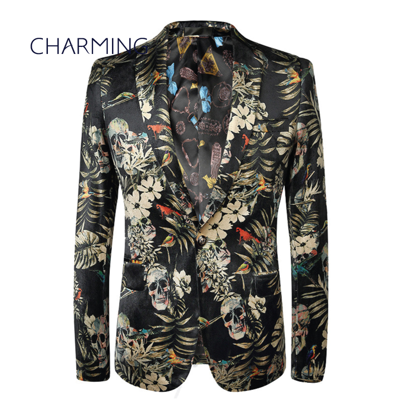 Mens suit styles Casual suits for men High-end custom 3D printed skull pattern design Gentleman dress Suitable for singers, dancers,, Same as image
Mens suit styles Casual suits for men High-end custom 3D printed skull pattern design Gentleman dress Suitable for singers, dancers,, Same as image