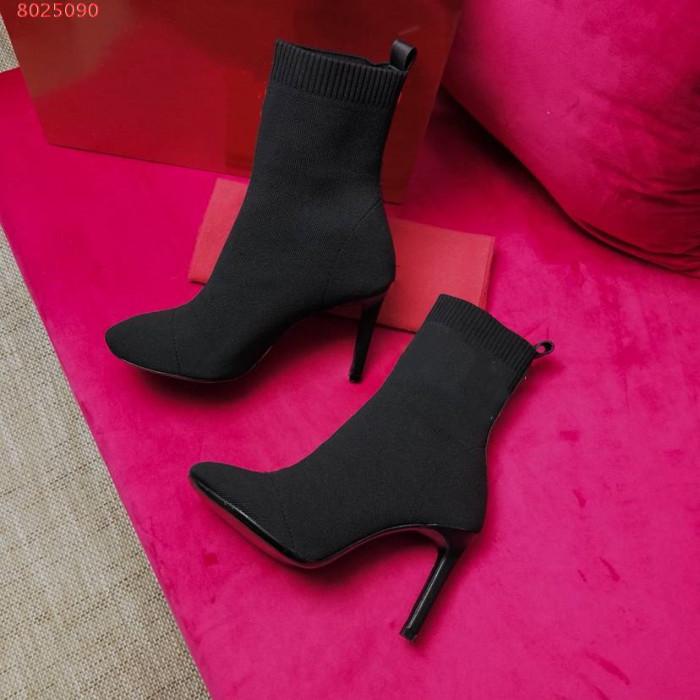 Women's fashion boots 2018 women's high heels wool net top sexy style fashion model dress women's casual, Black 
Women's fashion boots 2018 women's high heels wool net top sexy style fashion model dress women's casual, Black