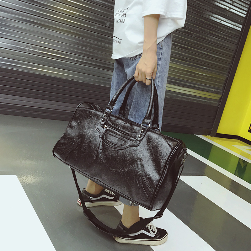 New Arrival Fashion PU Leather Travel Bag Men Women Large Capacity Handbags Large Shoulder Bags Male Big Duffel Bag Unisex Bolsa, Black
New Arrival Fashion PU Leather Travel Bag Men Women Large Capacity Handbags Large Shoulder Bags Male Big Duffel Bag Unisex Bolsa, Black