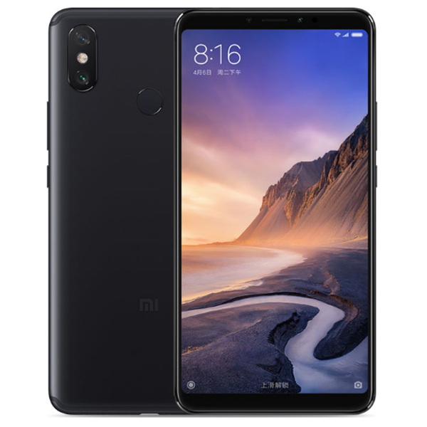 Original Xiaomi Mi Max 3 4G LTE Cell Phone 6GB RAM 128GB ROM Snapdragon 636 Octa Core Android 6.9" Full Screen 12.0MP AI Fingerprint ID Face 5500