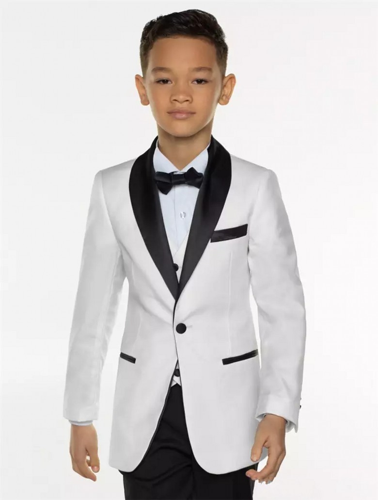 trendy youthful tuxedo ensemble black boys shawl collar dress suit ideal for special occasions