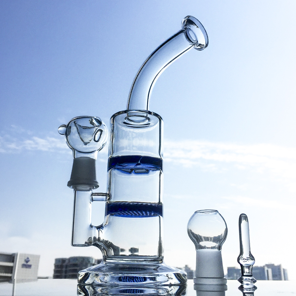 High Quality Honeycomb Hookahs 10 Inch 18mm Male Joint Glass Bongs Turbine Bent Type Oil Dab Rigs Disc Perc Water Pipes Smoking Accessories WP101
High Quality Honeycomb Hookahs 10 Inch 18mm Male Joint Glass Bongs Turbine Bent Type Oil Dab Rigs Disc Perc Water Pipes Smoking Accessories WP101