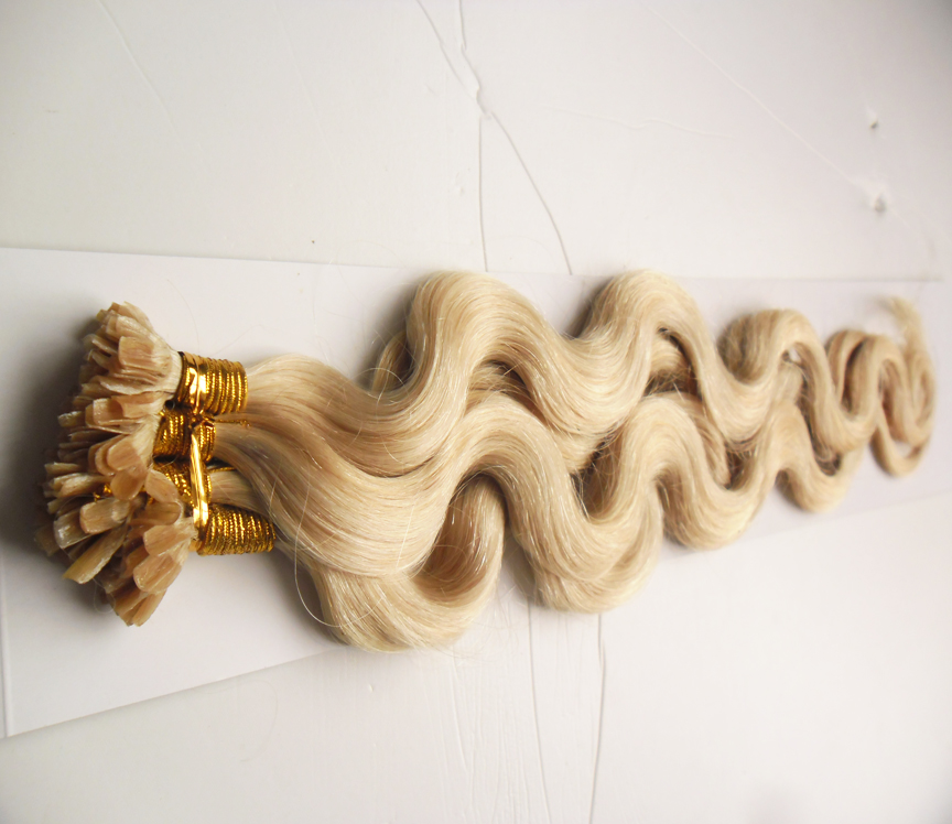 U Tip Hair Extensions Human brazilian body wave keratin stick tip hair extensions 100g keratin stick tip human hair extensions