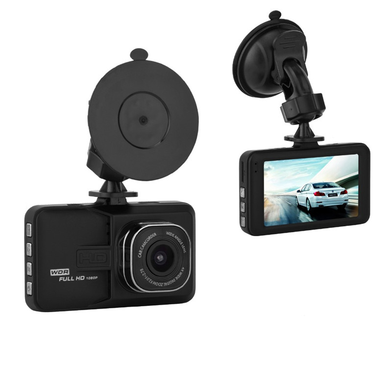 3 inch car DVR camcorder auto registrator dashcam vehicle driving video recorder full HD 1080P 140ÂÂ° WDR G-sensor parking monitor