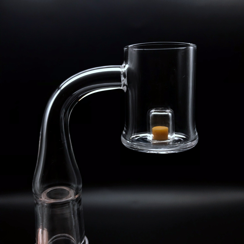 Trap Cadmium Core Reactor Quartz Banger With Thermochromic Core 25mmOD 10mm 14mm 18mm Male Female Quartz Banger Nail For Glass Water Bongs
Trap Cadmium Core Reactor Quartz Banger With Thermochromic Core 25mmOD 10mm 14mm 18mm Male Female Quartz Banger Nail For Glass Water Bongs