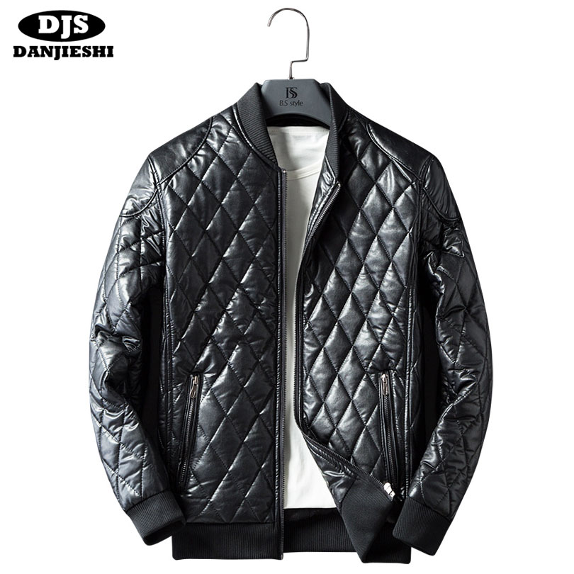 Wholesale- DANJIESHI Men Autumn Winter Leather Jackets Solid Motorcycle Man Business Casual Coats Brand New Stand Collar Plus Size -3XL, Black
Wholesale- DANJIESHI Men Autumn Winter Leather Jackets Solid Motorcycle Man Business Casual Coats Brand New Stand Collar Plus Size -3XL, Black
