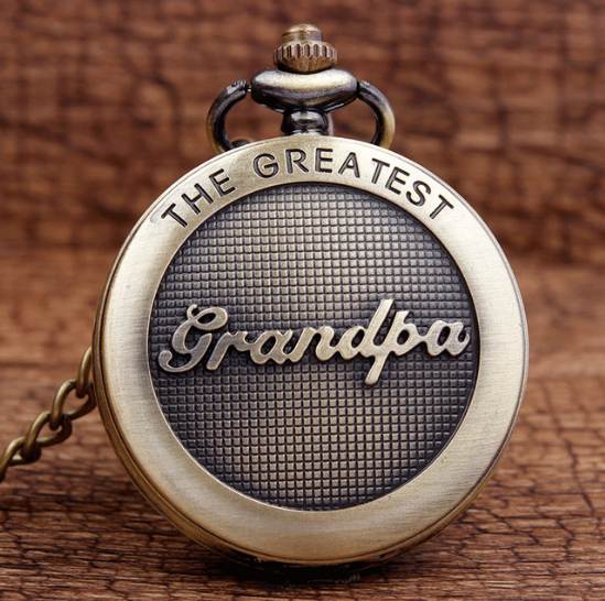 New Arrival Antique The Greatest Grandpa Bronze Quartz Pocket Watch Pendant Chain Men's Top Quality Best Gifts P309-1, Other
New Arrival Antique The Greatest Grandpa Bronze Quartz Pocket Watch Pendant Chain Men's Top Quality Best Gifts P309-1, Other