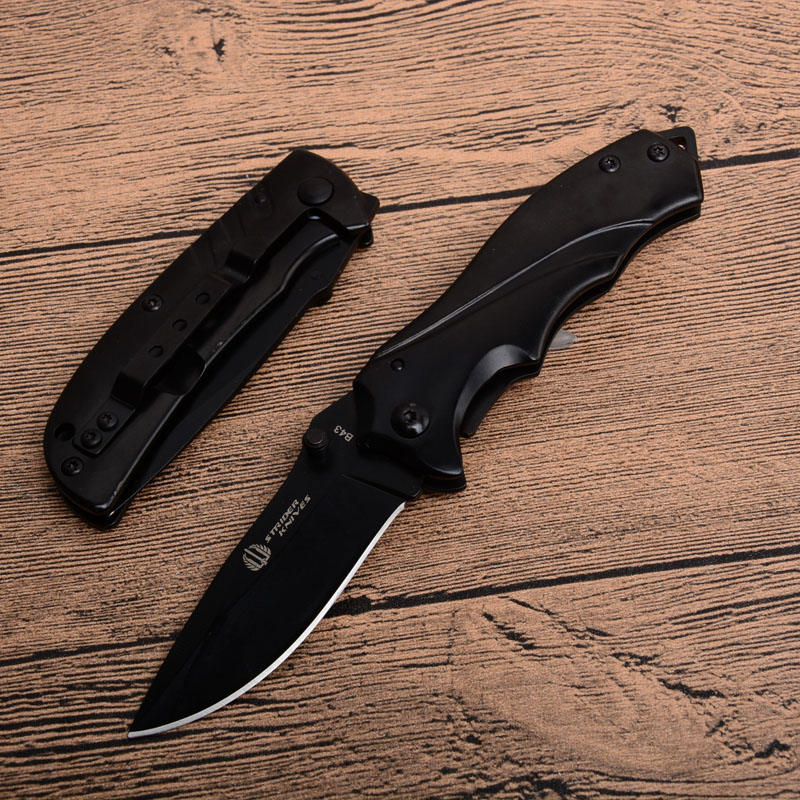 Strider Mick B43 Tactical Pocket Folding Knife 440C 56HRC Outdoor Camping Hunting Survival Rescue EDC Tools Xmas Gift Keychain Utility Knife
Strider Mick B43 Tactical Pocket Folding Knife 440C 56HRC Outdoor Camping Hunting Survival Rescue EDC Tools Xmas Gift Keychain Utility Knife