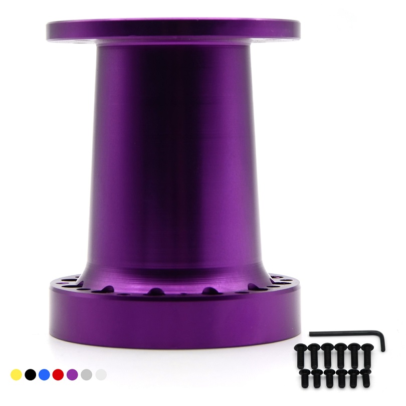 Universal Steering Wheel Hub Spacer 101MM Steering Wheel Hub Boss Kit Adapter Spacer