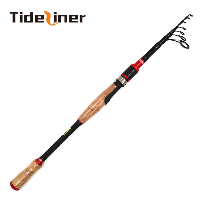 21m 24m 27m telescopic spinning casting fishing rod lure baitcasting rod fishing ML M 6 sections carbon fiber fishing pole