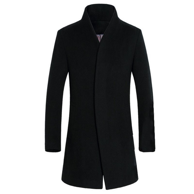 INCERUN 2018 Trench Coat Men Thick Outerwear Fashion Slim Fit Windbreaker Faux Wool Long Overcoat Business Jacket Coat Men -3XL, Gray coat
INCERUN 2018 Trench Coat Men Thick Outerwear Fashion Slim Fit Windbreaker Faux Wool Long Overcoat Business Jacket Coat Men -3XL, Gray coat