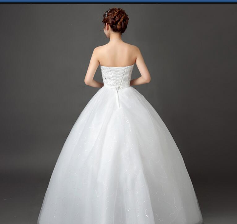 vestido de noiva Foto Real Full Size Princess Fashion Lace With Sashes Wedding Dress 2018 Cheap Bridal Gown