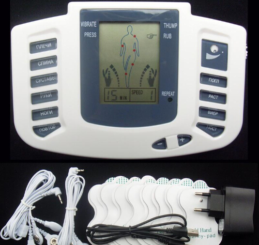Electrical Stimulator Full Body Relax Muscle Therapy Massager Massage Pulse tens Acupuncture Health Care Machine 16 Pads
Electrical Stimulator Full Body Relax Muscle Therapy Massager Massage Pulse tens Acupuncture Health Care Machine 16 Pads