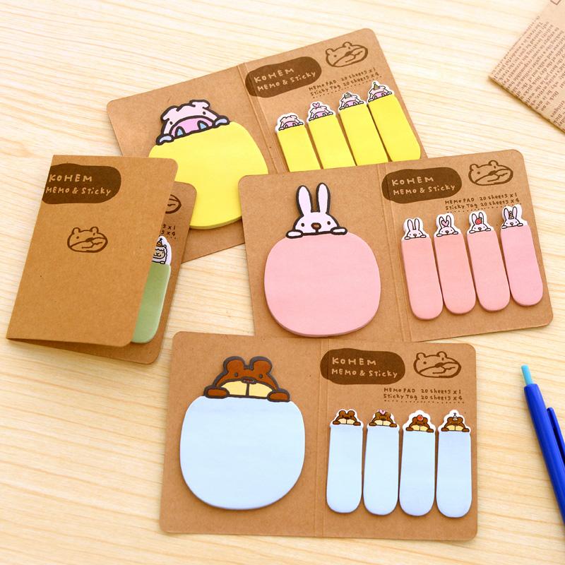 New Cute Kawaii Animal Korean Stationery Memo Pad Scrapbooking Sticky Notes Book Paper Sticker Bookmark Pepsi Stick
New Cute Kawaii Animal Korean Stationery Memo Pad Scrapbooking Sticky Notes Book Paper Sticker Bookmark Pepsi Stick