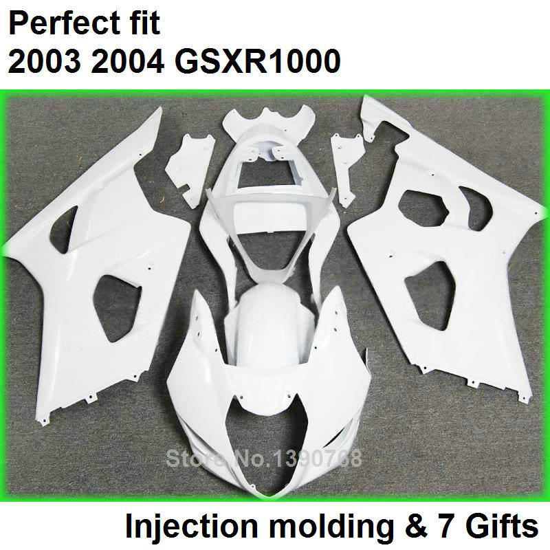 Ivory white fairings set for SUZUKI GSXR 1000 K3 2003 2004 fairing kit GSXR1000 03 04 bodywork GSXR1000 GJ52, Multi-color
Ivory white fairings set for SUZUKI GSXR 1000 K3 2003 2004 fairing kit GSXR1000 03 04 bodywork GSXR1000 GJ52, Multi-color