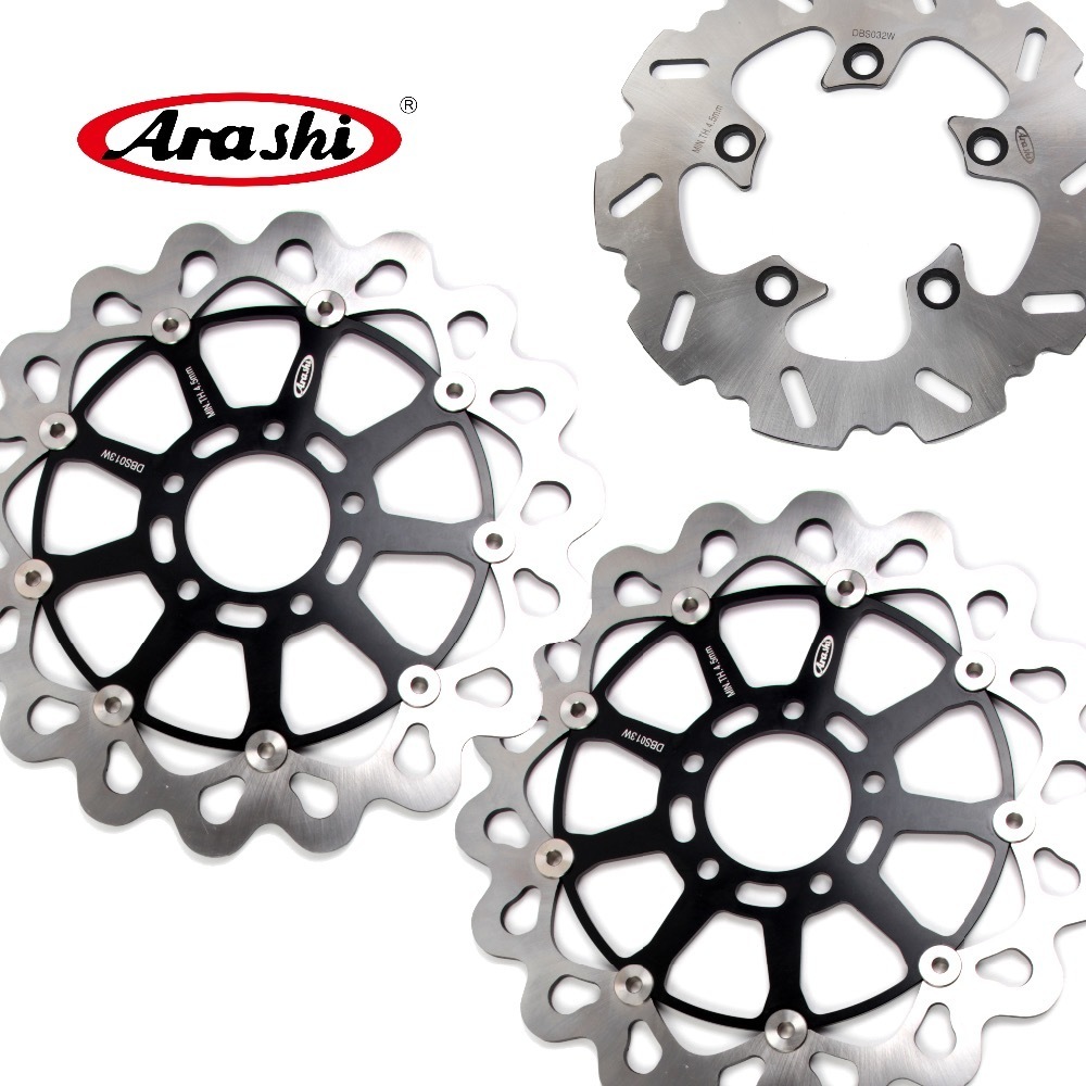 ARASHI For SUZUKI TL1000R 1998 - 2003 Front Rear Brake Rotors Disk Disc TL 1000 R 1999 2000 2001 2002 TL1000S GSXR 1000
ARASHI For SUZUKI TL1000R 1998 - 2003 Front Rear Brake Rotors Disk Disc TL 1000 R 1999 2000 2001 2002 TL1000S GSXR 1000
