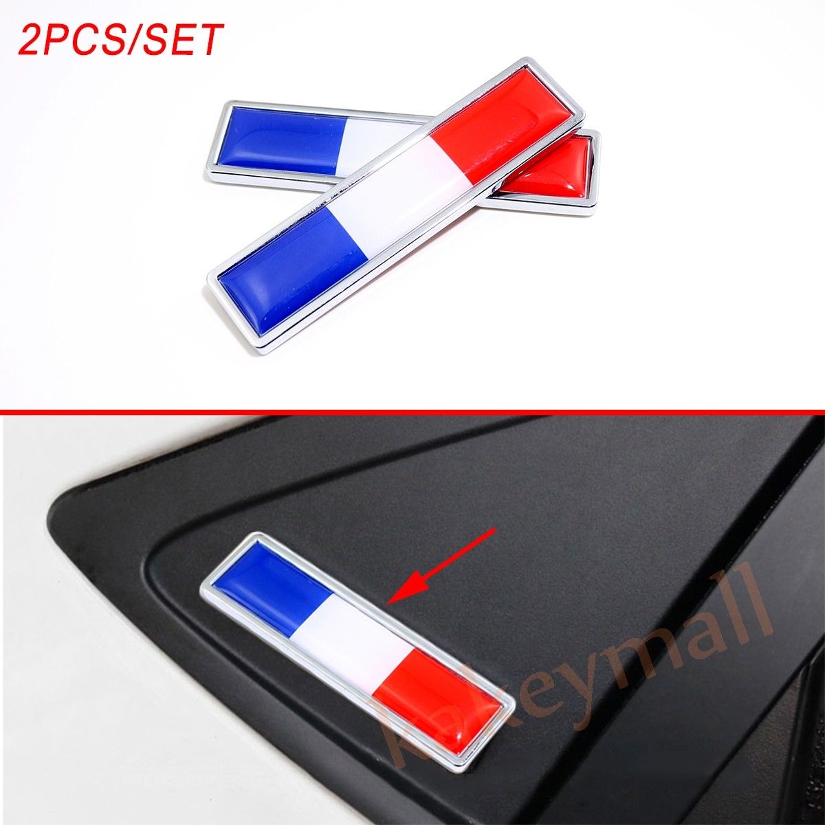 Universal Metal Car Truck Emblem France Frence Country Flag Badge Logo Chrome Sticker Decal 2pcs
Universal Metal Car Truck Emblem France Frence Country Flag Badge Logo Chrome Sticker Decal 2pcs