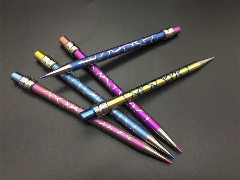 New Design Titanium Dab Tool Domeless Colored Pencil Titanium Nail with Titanium Dabber for Glass Water oil rig Pipes
New Design Titanium Dab Tool Domeless Colored Pencil Titanium Nail with Titanium Dabber for Glass Water oil rig Pipes