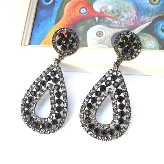 Hot Fashion Jewelry Vintage Women's Rhinestone Stone Exaggeration Dangle Earrings
Hot Fashion Jewelry Vintage Women's Rhinestone Stone Exaggeration Dangle Earrings
