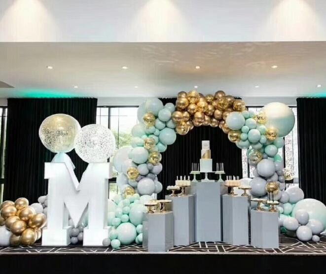 36 Inch Latex Balloons Giant Confetti Balloon Big Clear Inflatable Wedding Mariage Happy Brithday Party Decoration Favor