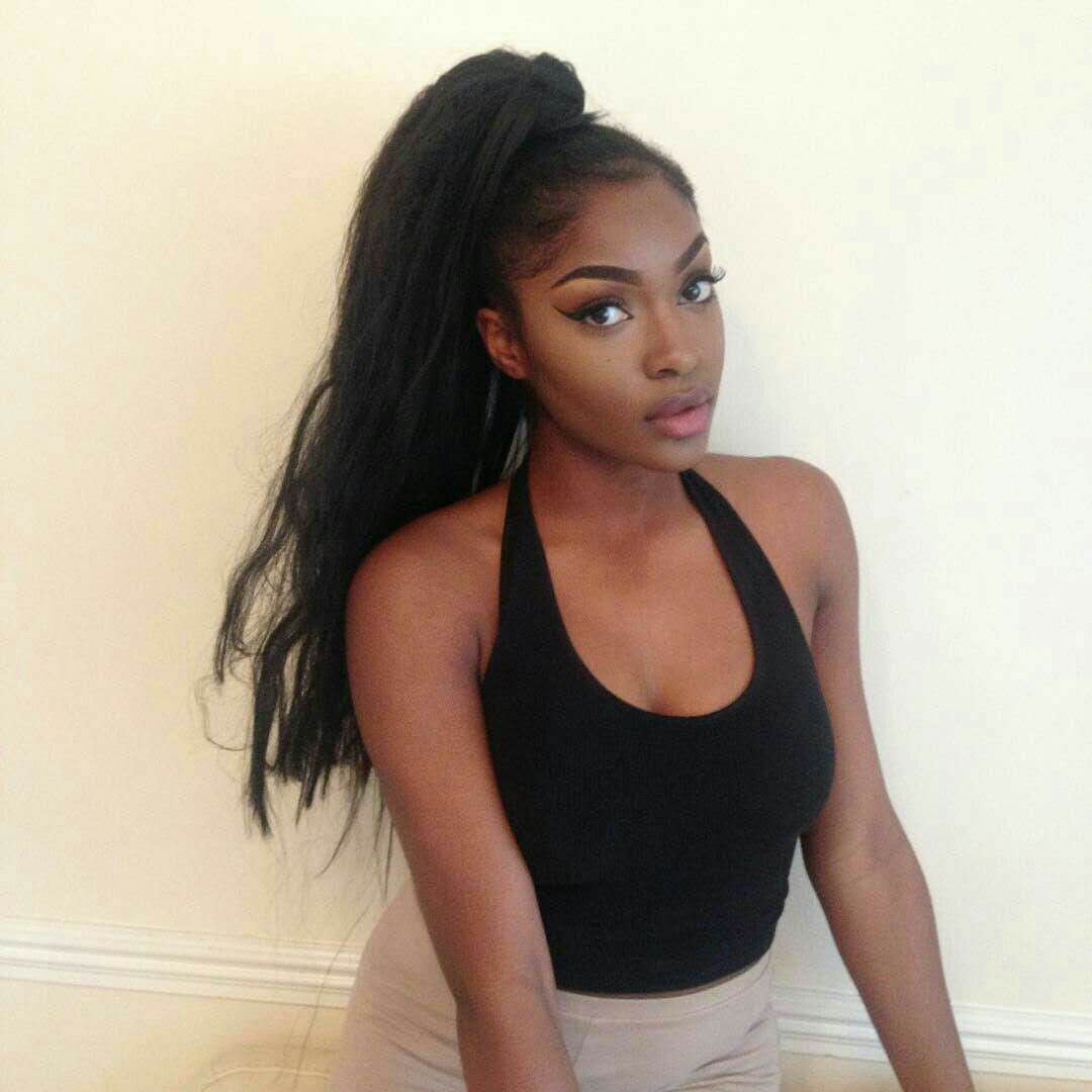 Hot Selling Brazilian Hair Straight Drawstring Ponytail Wrap Around Ponytail Natural Color 100% Human Hair 160g Extensions
Hot Selling Brazilian Hair Straight Drawstring Ponytail Wrap Around Ponytail Natural Color 100% Human Hair 160g Extensions