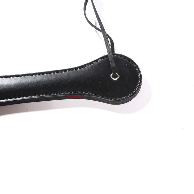 Double Layers PU Leather Bondage Paddle Spanking Slapper Whip Flirt Restrainttoy #E94