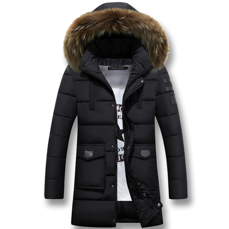 Men Thick Warm Winter Jackets Zhuzunzhe Men's Jackets Parkas Long Hooded Men Downs Slim Fitness Plus Size 3Xl Casual Warm