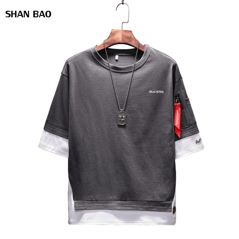 Hot Sale Men's T Shirt 2018 Summer New Fashion Patchwork Short Sleeve T Shirt Men Brand Clothing Casual O Neck Mens Top Tees 5XL, Black
Hot Sale Men's T Shirt 2018 Summer New Fashion Patchwork Short Sleeve T Shirt Men Brand Clothing Casual O Neck Mens Top Tees 5XL, Black
