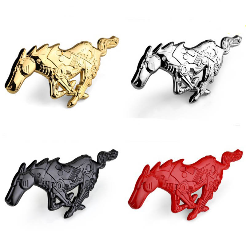 Auto Ford Mustang Car Metal Mechanical Running Horse Decal Front Grille Truck Hood Emblem Badge Car Accessorise
Auto Ford Mustang Car Metal Mechanical Running Horse Decal Front Grille Truck Hood Emblem Badge Car Accessorise