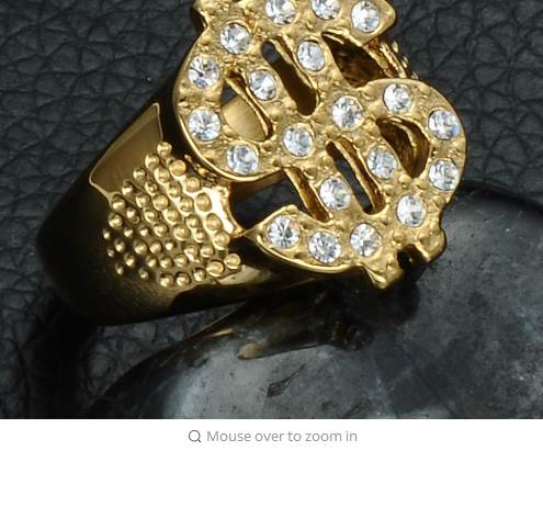 HIP Hop Rock Iced Out Bling Gold Color Titanium Stainless Steel US Dollar Sign Signets Rings for Men Jewelry
HIP Hop Rock Iced Out Bling Gold Color Titanium Stainless Steel US Dollar Sign Signets Rings for Men Jewelry