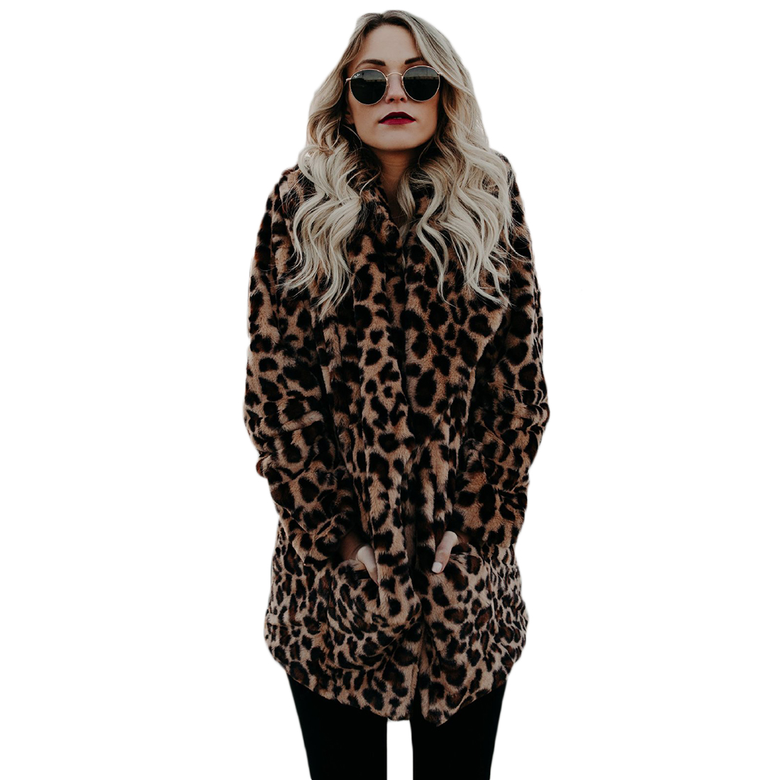 Wholesale-YJSFG HOUSE High quality Luxury Faux Fur coat for Women Coat Winter Warm Fashion Leopard artificial fur Women' Coats Jacket
Wholesale-YJSFG HOUSE High quality Luxury Faux Fur coat for Women Coat Winter Warm Fashion Leopard artificial fur Women' Coats Jacket