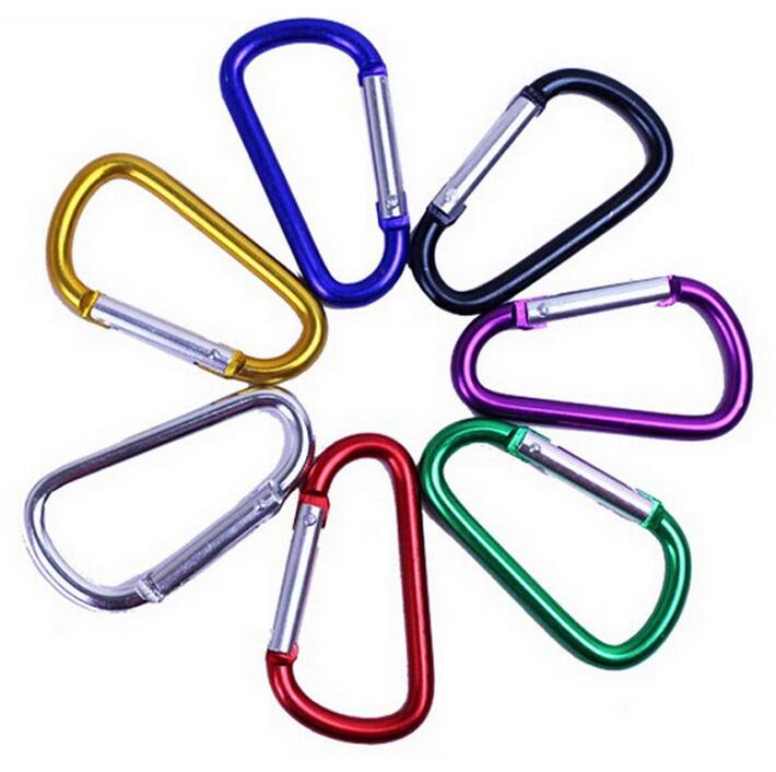 Carabiner Ring Keyrings Key Chains Outdoor Sports Camp Snap Clip Hook Keychain Hiking Aluminum Metal Convenient Hiking Camping Clip Jewelry
Carabiner Ring Keyrings Key Chains Outdoor Sports Camp Snap Clip Hook Keychain Hiking Aluminum Metal Convenient Hiking Camping Clip Jewelry